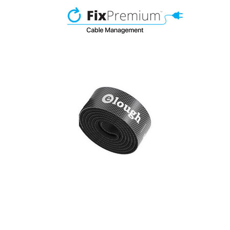 Elough - Cable Organizer - Cable Tape (0.5m), black