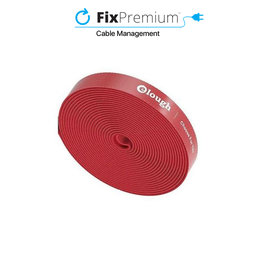 Elough - Cable Organizer - Cable Tape (5m), red