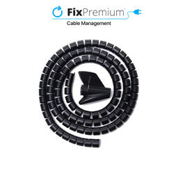 FixPremium - Cable Organizer - Tube (16mm), length 2M, black