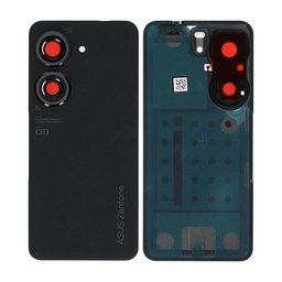 Asus Zenfone 9 AI2202 - Battery Cover (Midnight Black) - 90AI00C1-R7A010 Genuine Service Pack