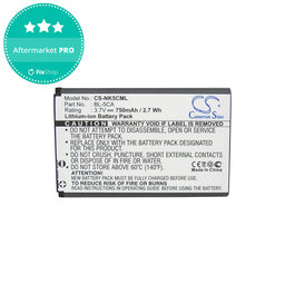 Nokia 3110 Classic - Battery BL-5C 750mAh HQ