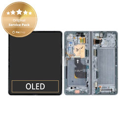 Samsung Galaxy Z Fold 4 F936B - LCD Display + Touch Screen + Frame (Graygreen) - GH82-29461B, GH82-29462B Genuine Service Pack