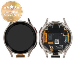 Samsung Galaxy Watch 5 Pro 45mm R925 - LCD Display + Touch Screen + Frame (Gray Titanium) - GH82-30045A Genuine Service Pack
