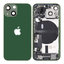 Apple iPhone 13 Mini - Rear Housing with Small Parts (Green)