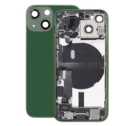 Apple iPhone 13 Mini - Rear Housing with Small Parts (Green)