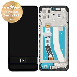 Motorola Moto G32 XT2235 - LCD Display + Touch Screen + Frame (Mineral Grey) - 5D68C21151 Genuine Service Pack