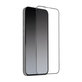 SBS - Tempered Glass Full Cover for iPhone 14 Pro, black