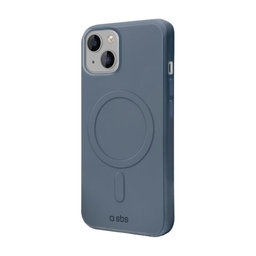 SBS - Case Smooth Mag with MagSafe for iPhone 14 Plus, blue