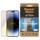 Tempered Glass UWF Anti-Bluelight AB with Applicator for iPhone 14 Pro, Black, PanzerGlass