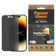 Tempered Glass UWF Privacy AB with Applicator for iPhone 14 Pro, Black, PanzerGlass