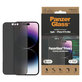 Tempered Glass UWF Privacy AB with Applicator for iPhone 14 Pro Max, Black, PanzerGlass