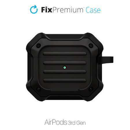 FixPremium - Case Unbreakable for AirPods 3, black