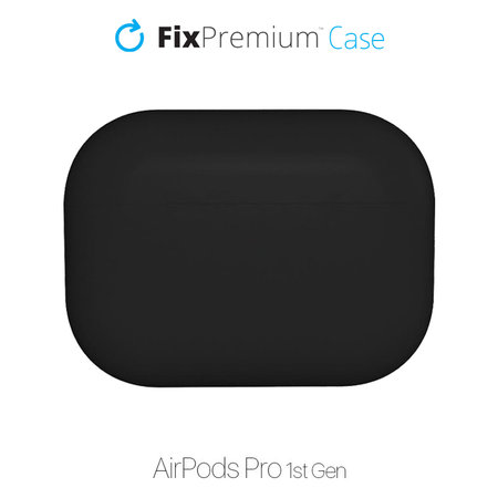 FixPremium - Silicone Case for AirPods Pro, black