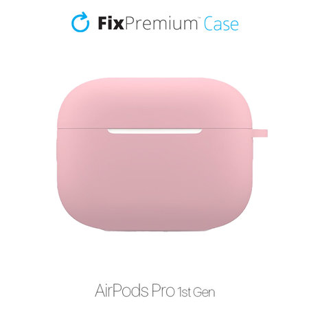 FixPremium - Silicone Case for AirPods Pro, pink