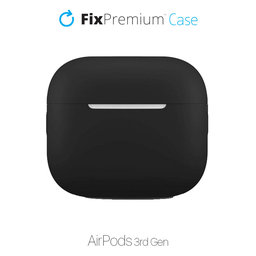 FixPremium - Silicone Case for AirPods 3, black