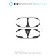 FixPremium - Antidust Sticker for AirPods 1 & 2, black