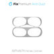 FixPremium - Antidust Sticker for AirPods Pro, silver