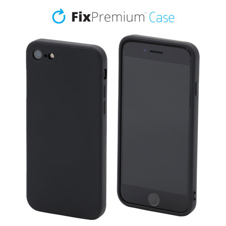 FixPremium - Silicone Case for iPhone 7, 8, SE 2020 & SE 2022, black
