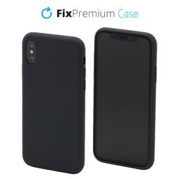 FixPremium - Silicone Case for iPhone X & XS, space grey