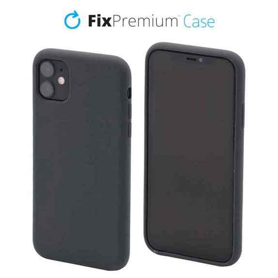 FixPremium - Silicone Case for iPhone 11, space grey