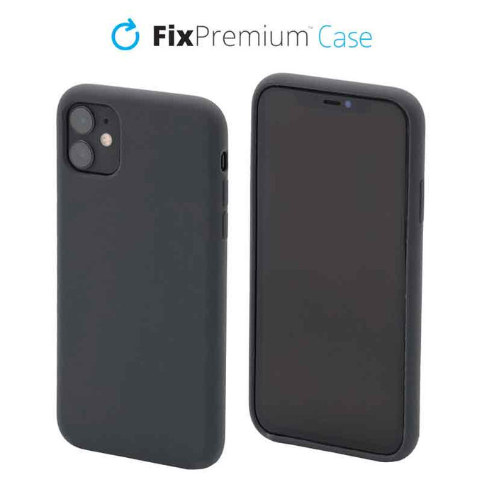 FixPremium - Silicone Case for iPhone 11, space grey