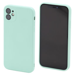 FixPremium - Silicone Case for iPhone 11, light cyan
