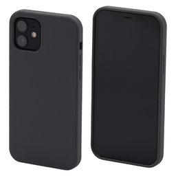 FixPremium - Silicone Case for iPhone 12, space grey
