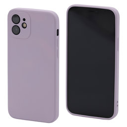 FixPremium - Silicone Case for iPhone 12, purple