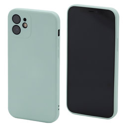 FixPremium - Silicone Case for iPhone 12, light cyan