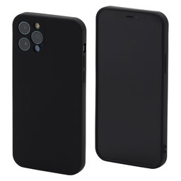 FixPremium - Silicone Case for iPhone 12 Pro, black
