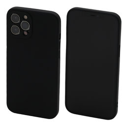 FixPremium - Silicone Case for iPhone 12 Pro Max, black