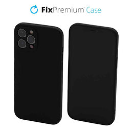 FixPremium - Silicone Case for iPhone 12 Pro Max, black