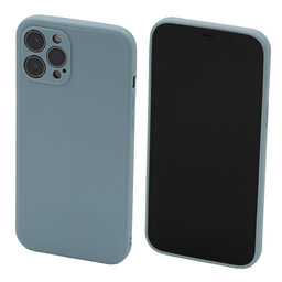 FixPremium - Silicone Case for iPhone 12 Pro Max, light cyan