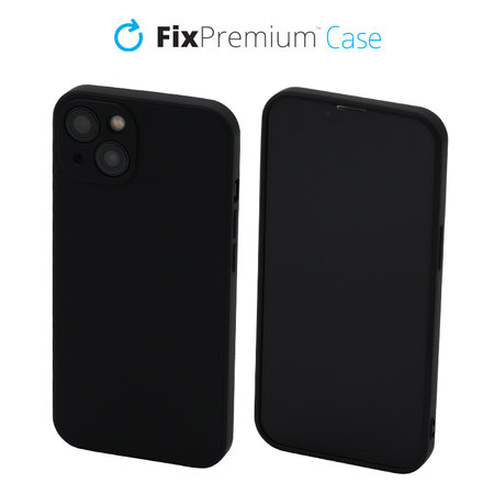FixPremium - Silicone Case for iPhone 13, black