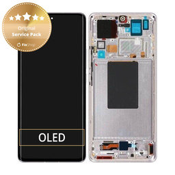 Xiaomi 12 Pro 2201122C 2201122G - LCD Display + Touch Screen + Frame (Purple) - 56000500L200 Genuine Service Pack
