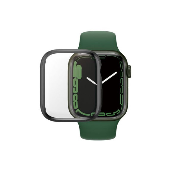 PanzerGlass - Tempered Glass Full Body AB for Apple Watch 7, 8 & 9 41mm, black