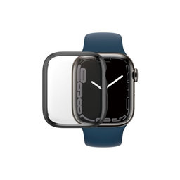 PanzerGlass - Tempered Glass Full Body AB for Apple Watch 7 & 8 45 mm, black