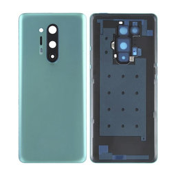 OnePlus 8 Pro - Battery Cover + Rear Camera Lens (Glacial Green)