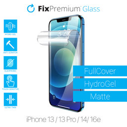 FixPremium HydroGel Matte - Screen Protector for iPhone 13, 13 Pro, 14 & 16e