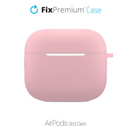 FixPremium - Silicone Case for AirPods 3, pink