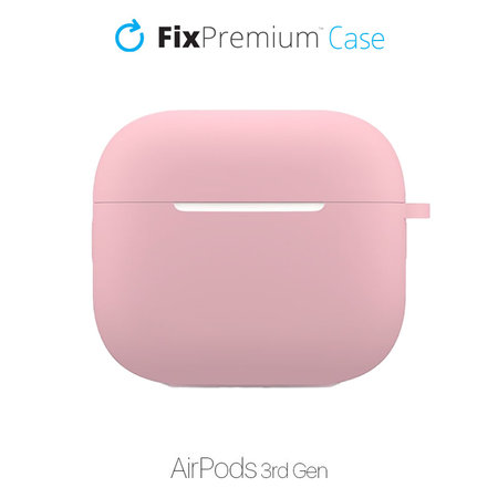 FixPremium - Silicone Case for AirPods 3, pink