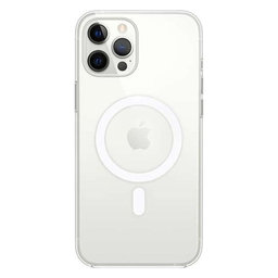 FixPremium - Silicone Case with MagSafe for iPhone 12 Pro Max, transparent