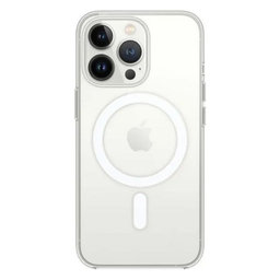 FixPremium - Silicone Case with MagSafe for iPhone 13 Pro, transparent