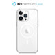 FixPremium - Silicone Case with MagSafe for iPhone 14 Pro Max, transparent