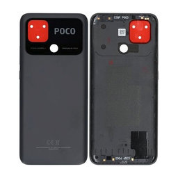 Xiaomi Poco C40 - Battery Cover (Power Black) - 55050001WL9T Genuine Service Pack