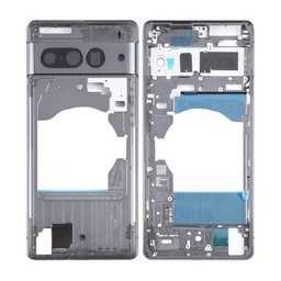 Google Pixel 7 Pro GP4BC GE2AE - Middle Frame (Obsidian)