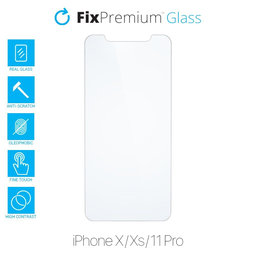 FixPremium Glass - Tempered Glass for iPhone X, XS & 11 Pro