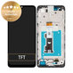 Motorola Moto E22i, E22 - LCD Display + Touch Screen + Frame (Black) - 5D68C21594 Genuine Service Pack