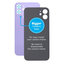 Apple iPhone 12 - Rear Housing Glass with Bigger Camera Hole (Purple)