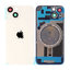 Apple iPhone 14 - Rear Housing Glass + Camera Lens + Metal Plate + Magsafe Magnets (Starlight)